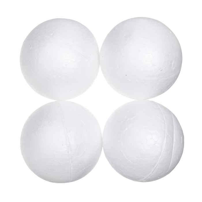 Новый год! Набор для декора, 4 шара под роспись Новый год! Набор для декора, 4 шара под роспись