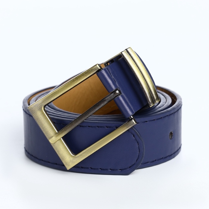 Ремень женский, ширина 2,5 см, винт, цвет синий Ремень женский, ширина 2,5 см, винт, цвет синий