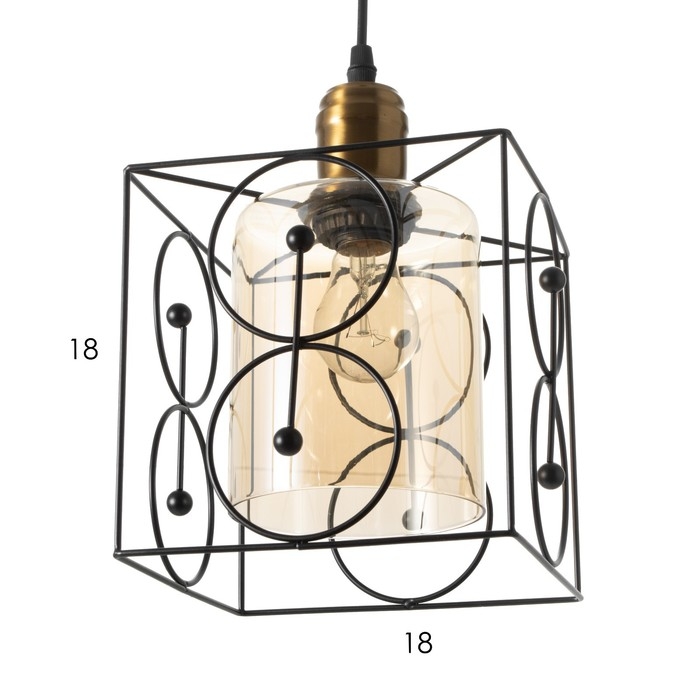 Светильник BayerLux 2104/1BK E27 40Вт черный 16х16х100 см Светильник BayerLux 2104/1BK E27 40Вт черный 16х16х100 см