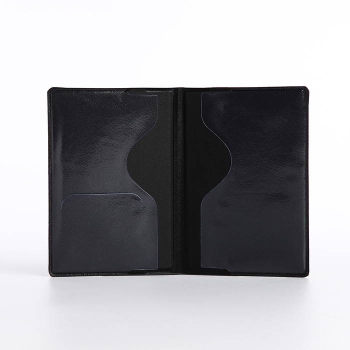 Обложка для паспорта, цвет бордовый Обложка для паспорта, цвет бордовый