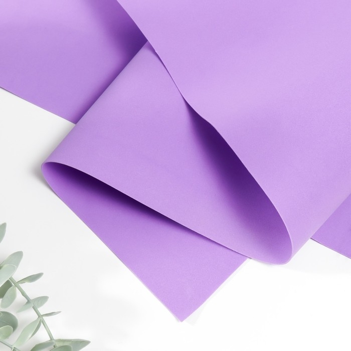 Фоамиран иранский 0,8-1 мм (фиолетовый/157) 60х70 см Фоамиран иранский 0,8-1 мм (фиолетовый/157) 60х70 см