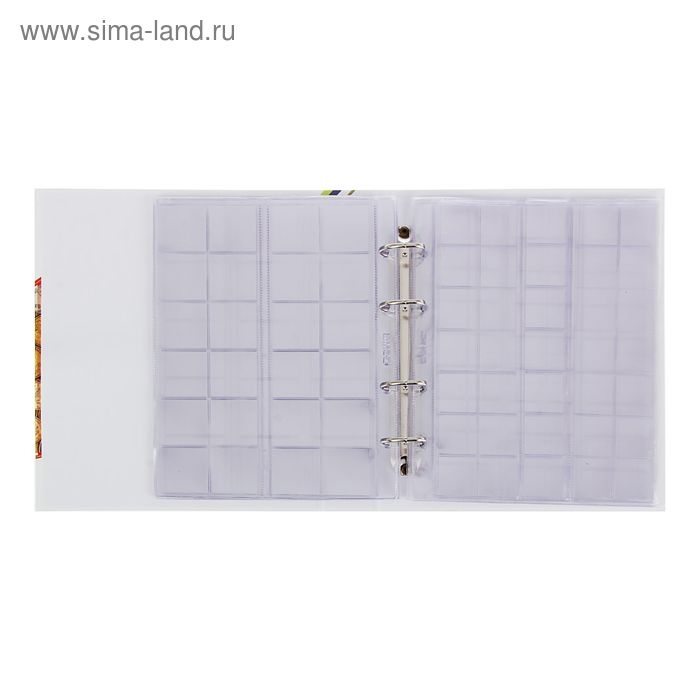 Альбом для монет "Современные монеты", 230 х 270 мм, Optima, 10 скользящих листов