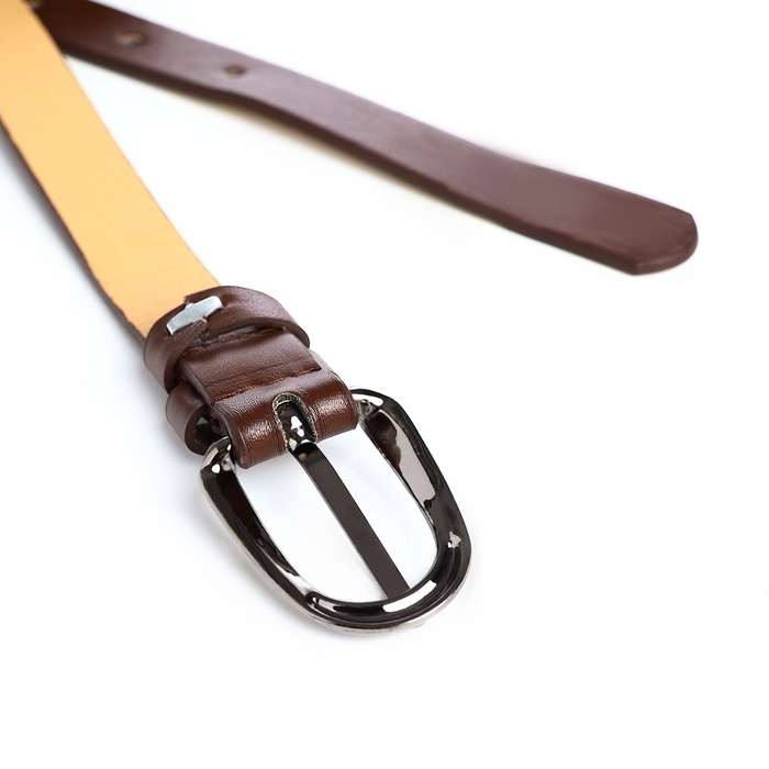 Ремень женский, ширина 1,6 см, пряжка металл, цвет Ремень женский, ширина 1,6 см, пряжка металл, цвет