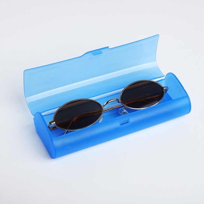 Футляр для очков на застёжке, длина 15,2 см, цвет МИКС Футляр для очков на застёжке, длина 15,2 см, цвет МИКС