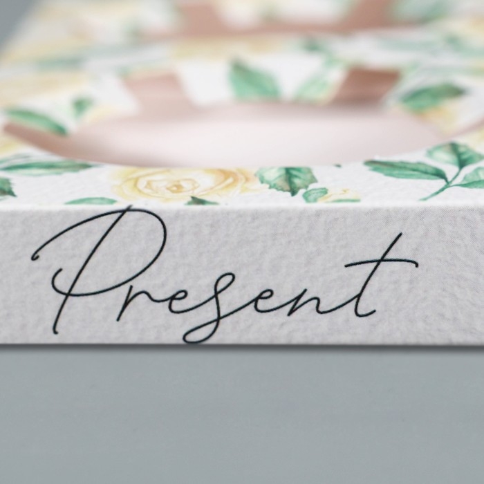 Коробка для капкейка, кондитерская упаковка, 2 ячейки «Розы», 16 х 8 х 11.5 см