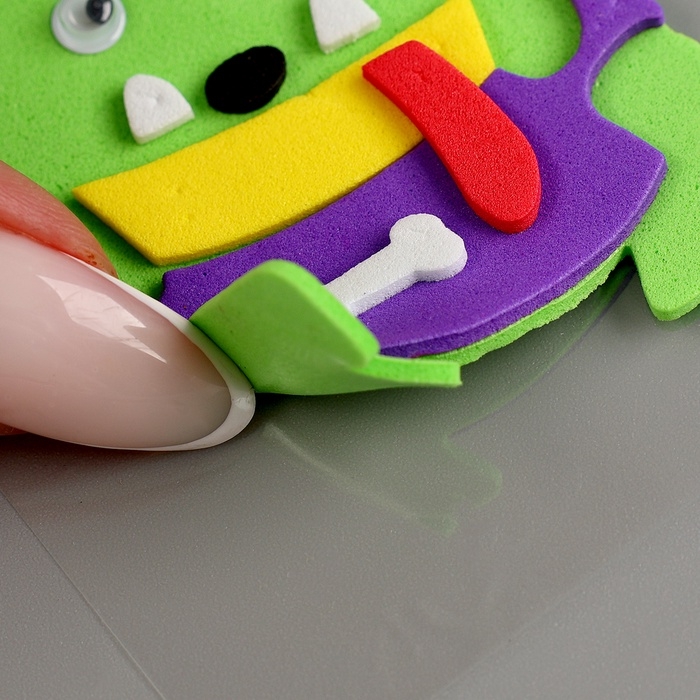 Набор наклеек из EVA  Набор наклеек из EVA "Собачки", 9 шт