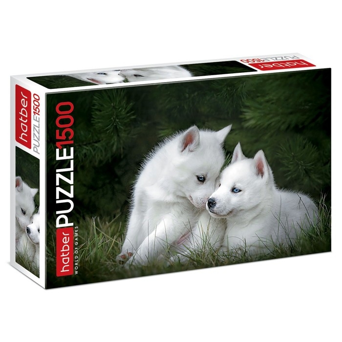 Пазл &laquo;Два щенка&raquo;, 1500 элементов