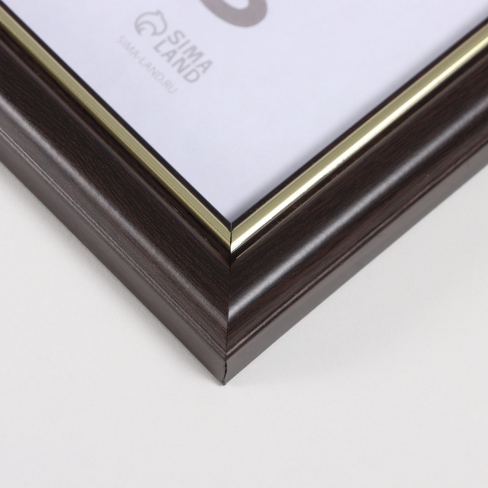 Фоторамка пластик Фоторамка пластик "Пиксель" 30х40 см, венге