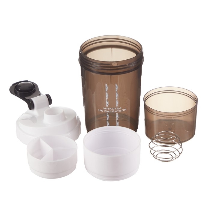 Шейкер Шейкер "Мастер К" CrossFit Plus, "Никогда не сдаваться" спортивный, 500 мл, 17х9.5 см