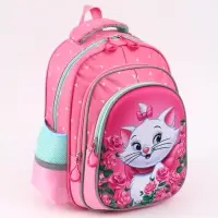 Рюкзак школьный с эргономичной спинкой &laquo;Коты аристократы&raquo;