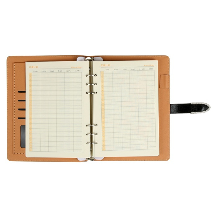 Органайзер на кольцах А5, 90 листов в линейку, с хлястиком, МИКС Органайзер на кольцах А5, 90 листов в линейку, с хлястиком, МИКС