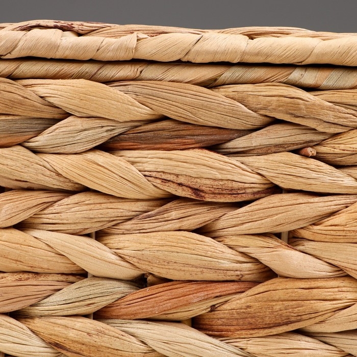 Корзина плетеная с крышкой 40х25х18 см Корзина плетеная с крышкой 40х25х18 см