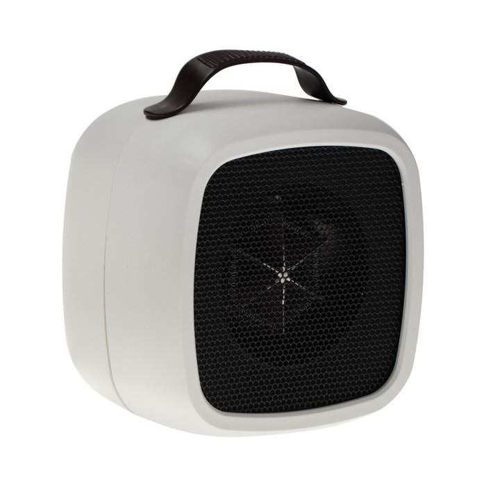 Мини тепловентилятор настольный LTO-01, 500Вт, 4м2, от сети, белый Мини тепловентилятор настольный LTO-01, 500Вт, 4м2, от сети, белый