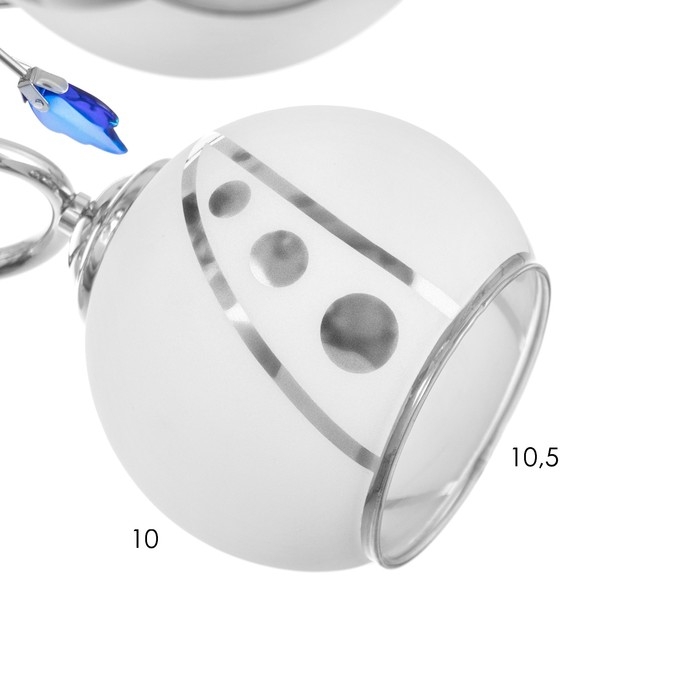 Люстра Люстра "Аура" 5х40Вт Е27 ХромМОДЕЛЬ: 2612363