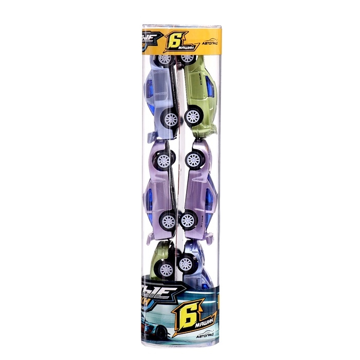 Игровой набор «Крутые гонки», 6 машинок Игровой набор «Крутые гонки», 6 машинок