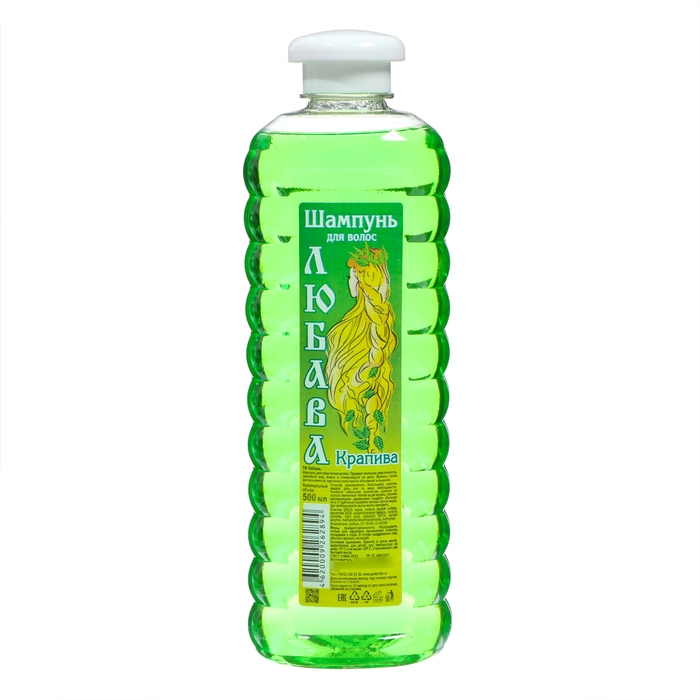 Шампунь для волос ЛЮБАВА крапиваа, 500 мл Шампунь для волос ЛЮБАВА крапиваа, 500 мл