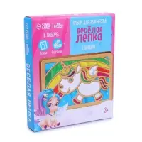 Картина пластилином &laquo;Единорог&raquo;, 21&times;15 см, набор для творчества