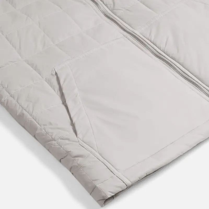 Жилет унисекс Warmbridge, светло-серый, размер XS