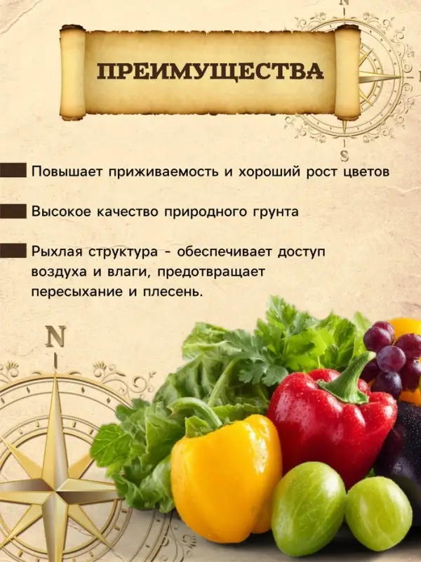 Грунт Универсальный PETER PEAT &laquo;Жирнозем&raquo;, 20 л