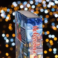 Подарочная коробка «Книга Новогодние истории», 15.8×4×22 см