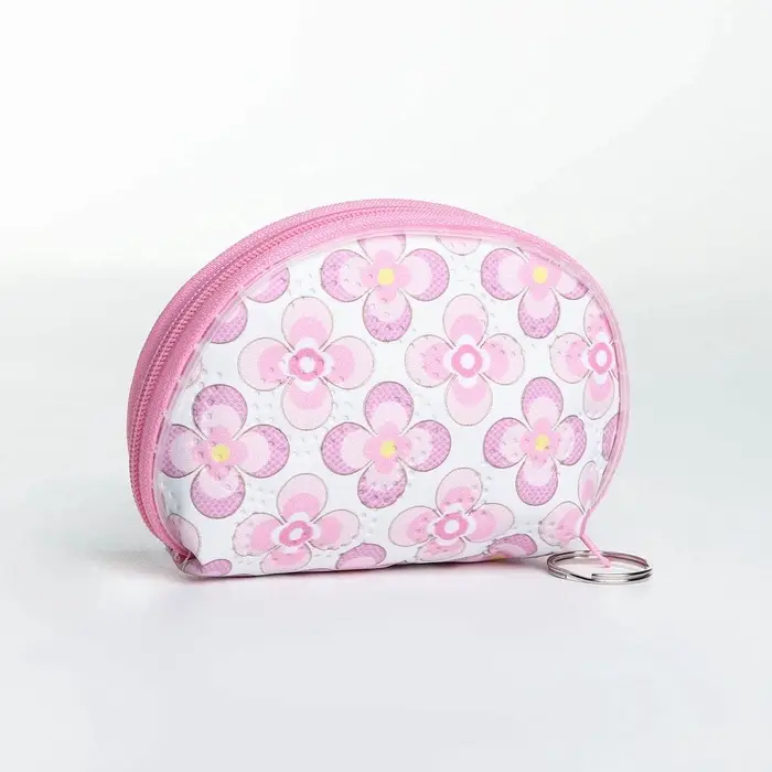 Кошелёк детский &laquo;Цветочный орнамент&raquo;, маленький, монетница, МИКС