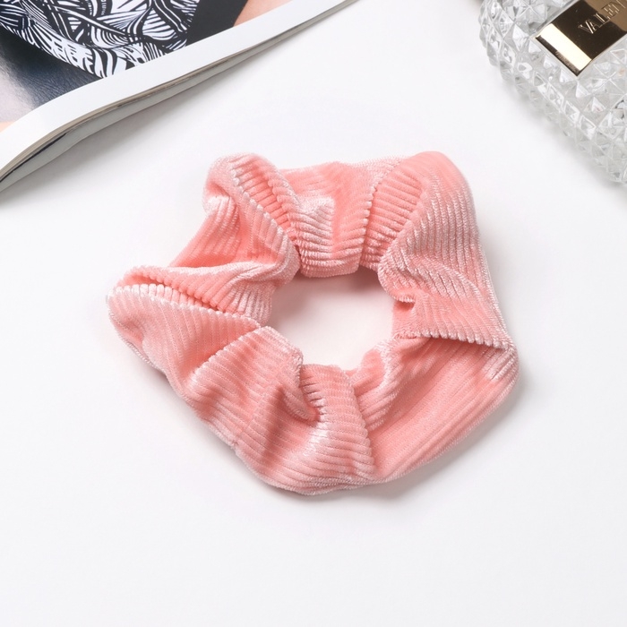 Резинка для волос Резинка для волос "Орбита" элит полосы нежность, 10 см, розовый