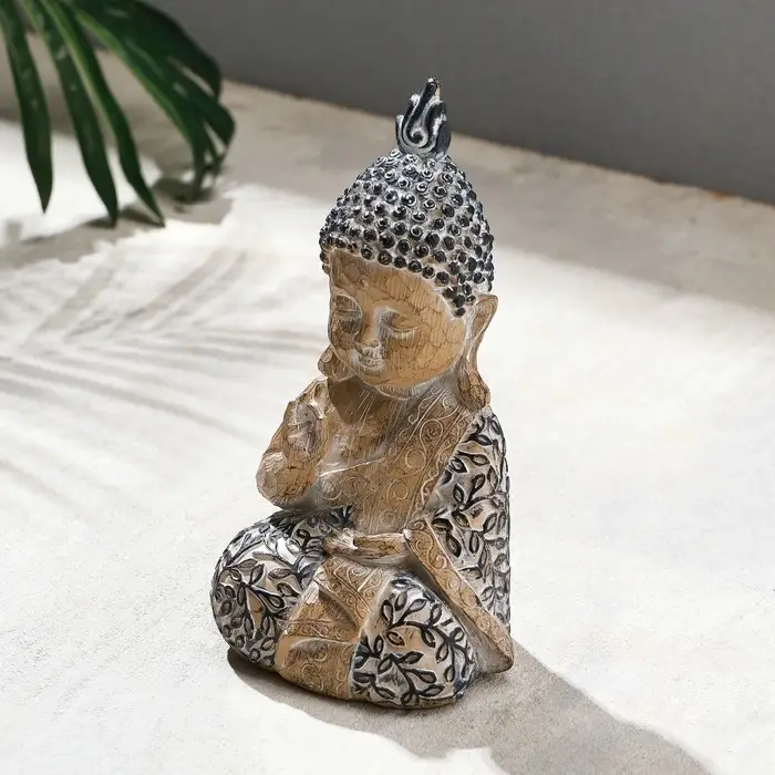 Фигурка полистоун TAKE IT EASY &laquo;Будда: приветствие&raquo;, 9&times;9.5&times;17 см