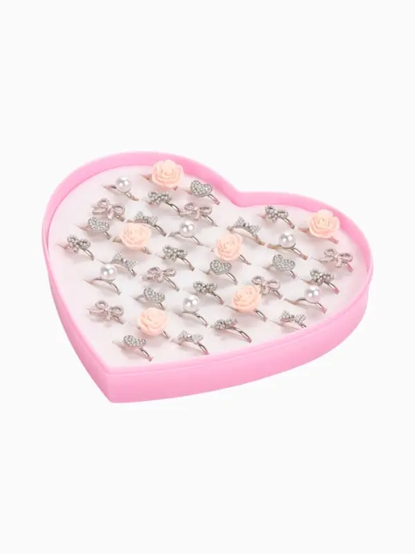 Кольцо &laquo;Выбражулька. Любовь&raquo;, форма МИКС, цвет МИКС, безразмерное