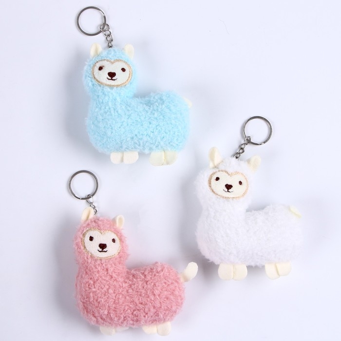 Брелок «Альпака», 9 см, цвет МИКС