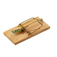 Мышеловка, 9.8×4.7 см, дерево, Greengo