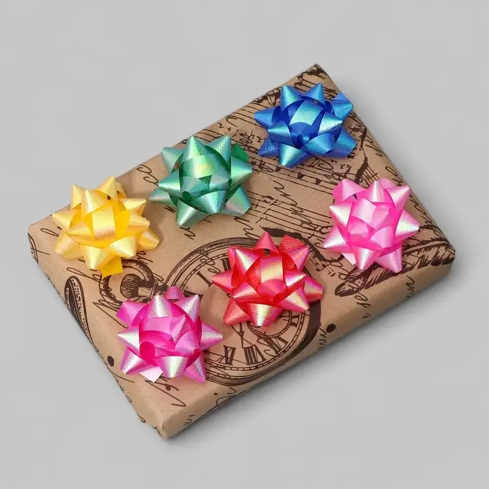 Бант-звезда №5 (ФАСОВКА 50 ШТ)