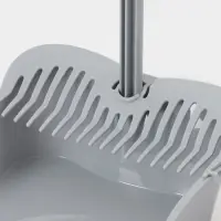 Набор для уборки Альтернатива &laquo;Комфорт&raquo;, 3 предмета: совок, щетка, гребень, пластик, МИКС