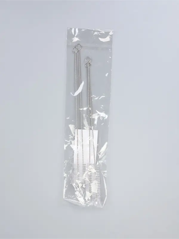 Ёршики, набор 4 шт., 25&times;1.5 см, с кольцом, ворс белый