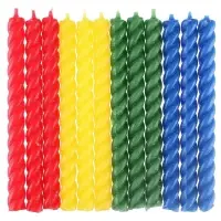 Свечи для торта витые «С Днем Рождения», 12 штук, Тачки Свечи для торта витые «С Днем Рождения», 12 штук, Тачки