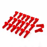 Прищепки декоративные &laquo;Сердечки&raquo; набор 20 шт.