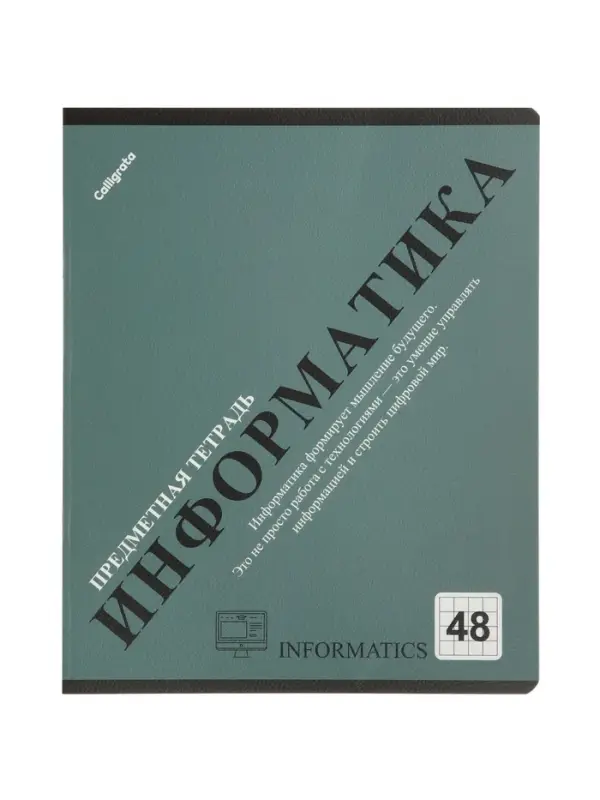 Комплект 12 предметных тетрадей 48 листов, справочная информация, 60гр, Классика