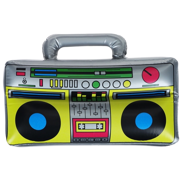 Игрушка надувная «Магнитофон», 40 см Игрушка надувная «Магнитофон», 40 см