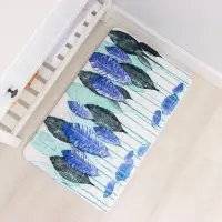 Коврик для ванной и туалета SAVANNA &laquo;Гранд&raquo;, 50&times;80 см, голубой