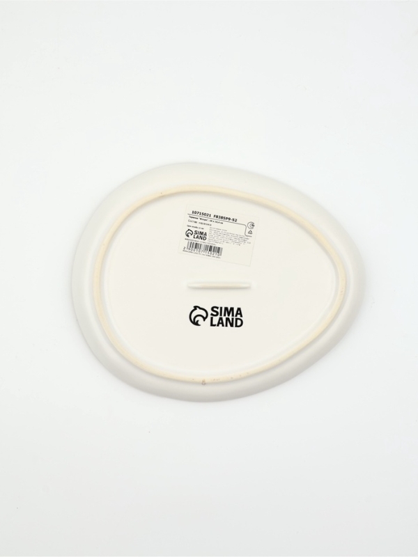 Тарелка Тарелка "Флора", 18 х 14,4 см