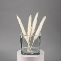 Ваза для цветов &laquo;Квадратная&raquo;, 1.7 л, 14&times;14 см, стекло, прозрачная