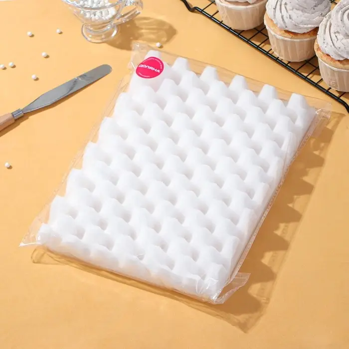 Мат для сушки цветов из мастики Доляна, 24.5&times;19&times;2.5 см, белый