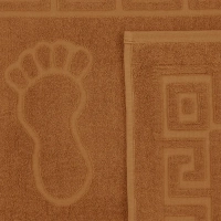 Полотенце махровое УЗБ Коврик, S  50х70 беж,137331