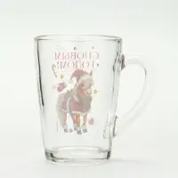 Кружка новогодняя стеклянная «С Новым годом. Пони», 300 мл Кружка новогодняя стеклянная «С Новым годом. Пони», 300 мл
