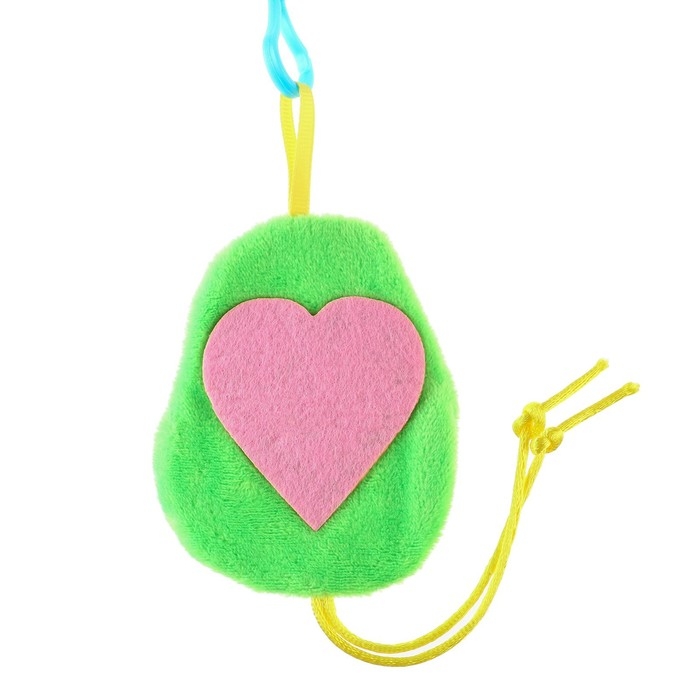 Растяжка - погремушка мягкая на кроватку/коляску «Авокадо», Крошка Я Растяжка - погремушка мягкая на кроватку/коляску «Авокадо», Крошка Я