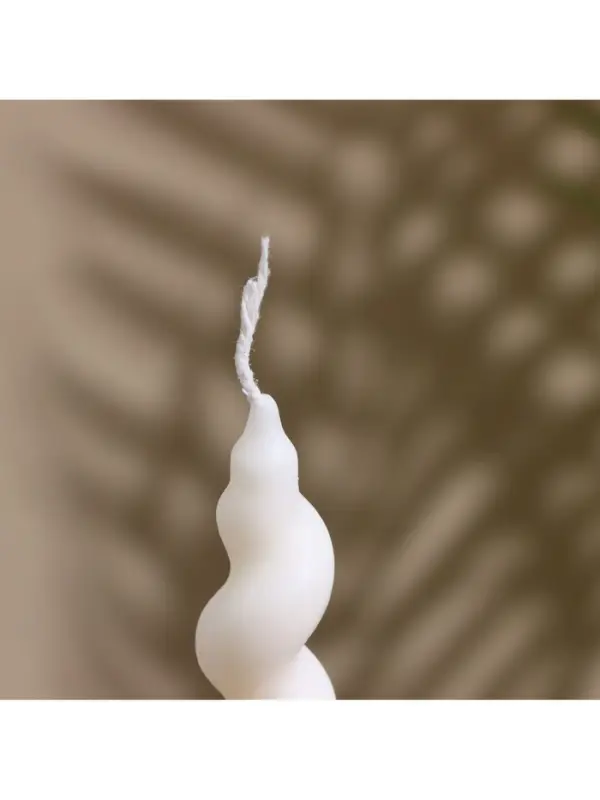 Свеча витая 1,9х1,9х18 см, соевый воск