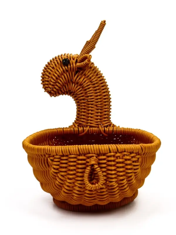 Корзина пластик 30 х 23 х 30 см, Олень