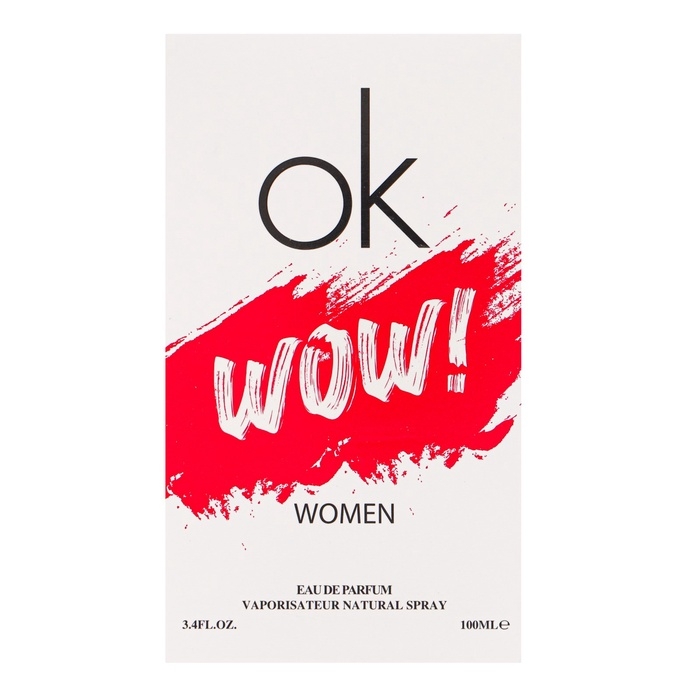 Туалетная вода женская OK WOW! (по мотивам Calvin Klein One Shock For Her), 100 мл Туалетная вода женская OK WOW! (по мотивам Calvin Klein One Shock For Her), 100 мл