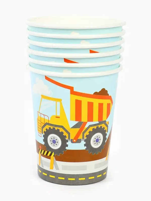 Стакан бумажный одноразовый &laquo;Техника&raquo;, 250 мл, 6 шт