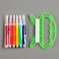 Воздушный змей - раскраска Funny toys &laquo;Кролик и друзья&raquo;, 80 см, 6 фломастеров