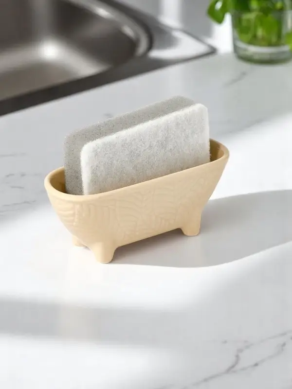 Подставка для губки Magistro Crotone, цвет белый Подставка для губки Magistro Crotone, цвет белый